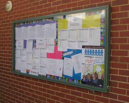 Wall Mounted Display Board in Pune, Maharashtra | Om Advertising